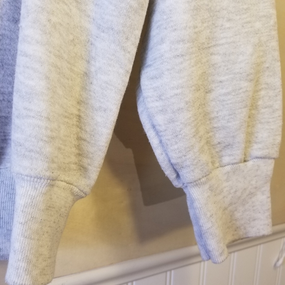 🐰 Vintage 90s Handpainted Bunny Sweatshirt Large Made in USA 🎨 - Picture 6 of 9